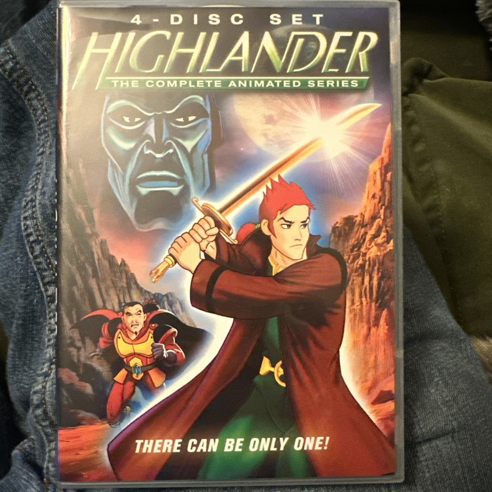 Highlander - The Complete Animated Series (1994-1996) DVD 2009 4-Disc Set